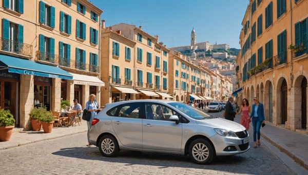 Location d'une voiture à Marseille : flexibilité et économies